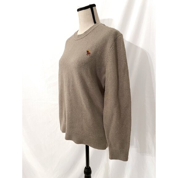 Abercrombie & Fitch Crewneck Sweater | Embroidered Moose Logo - Picture 9 of 11